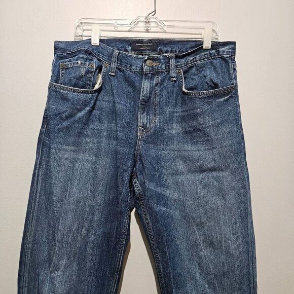 Banana Republic Men's Straight Leg Denim Jeans 36x32(Measures 39x33) - Picture 3 of 7